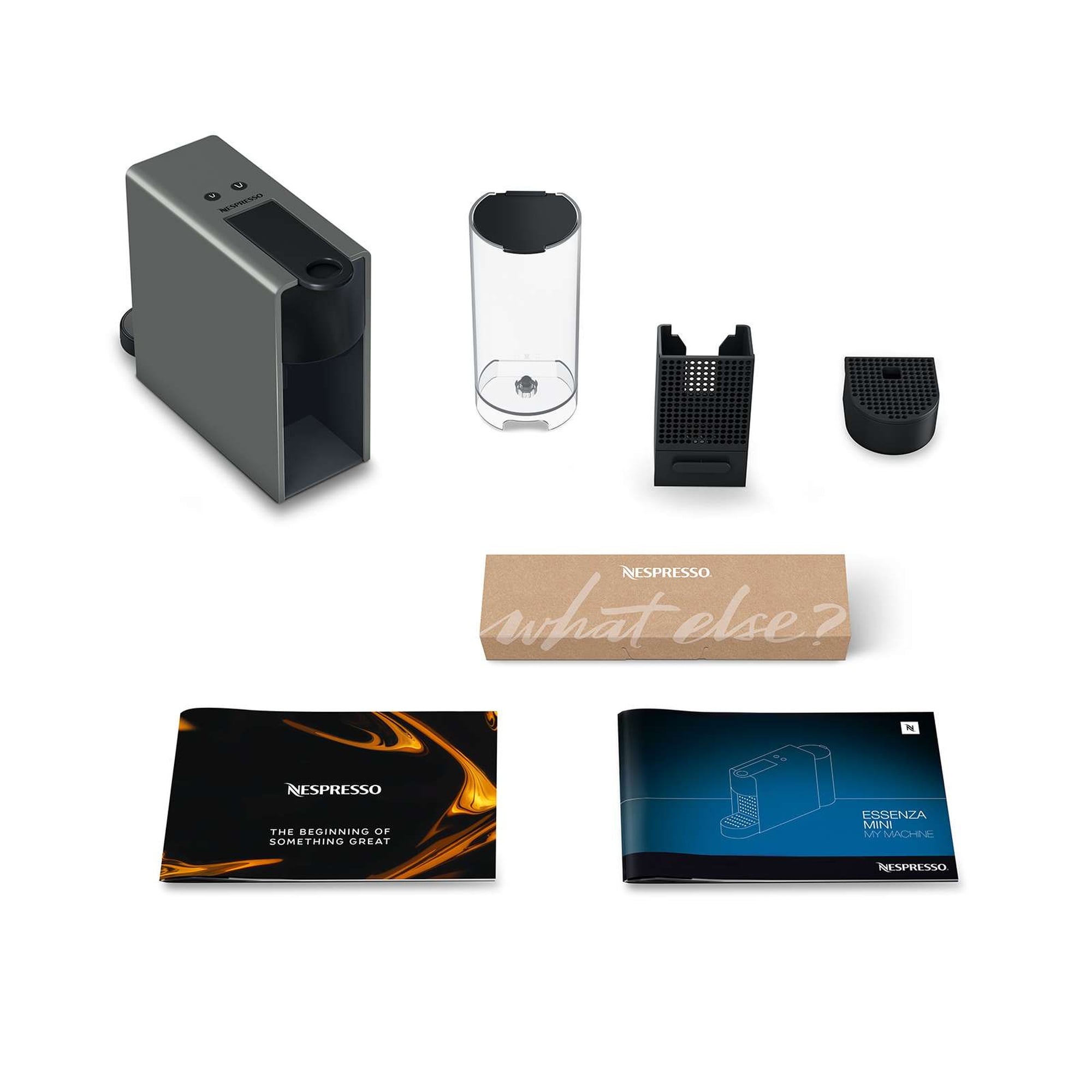 Nespresso C30 Essenza Mini Espresso Kahve Makinesi, Gri