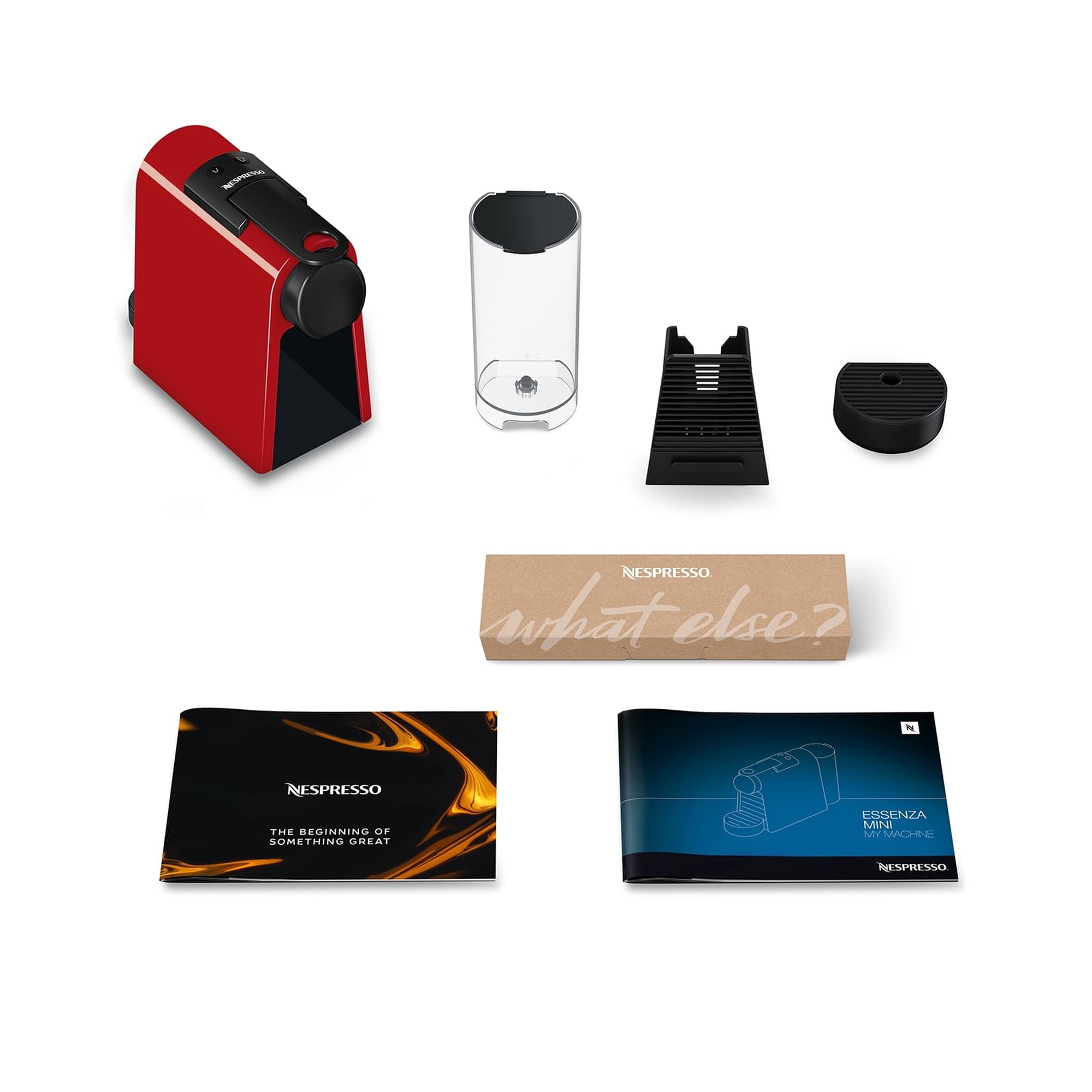 Nespresso D30 Essenza Mini Espresso Kahve Makinesi,Kırmızı
