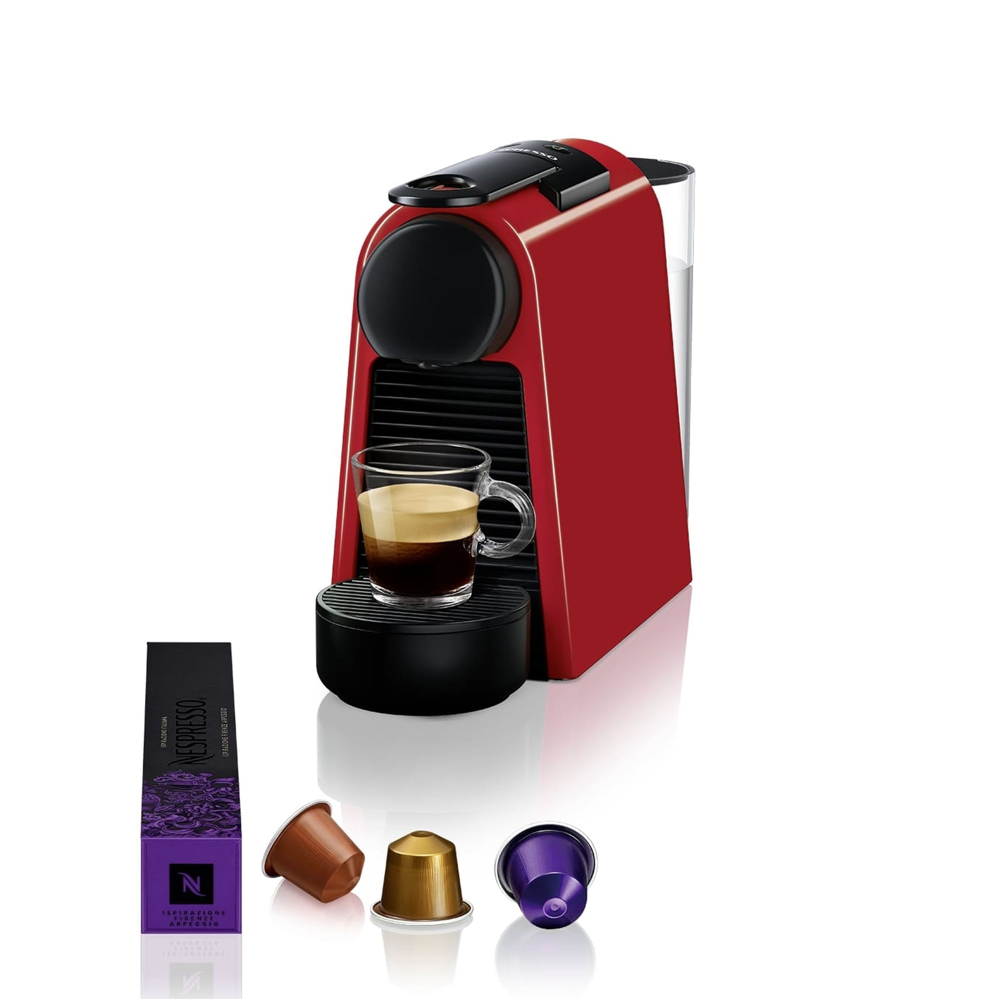 Nespresso D30 Essenza Mini Espresso Kahve Makinesi,Kırmızı