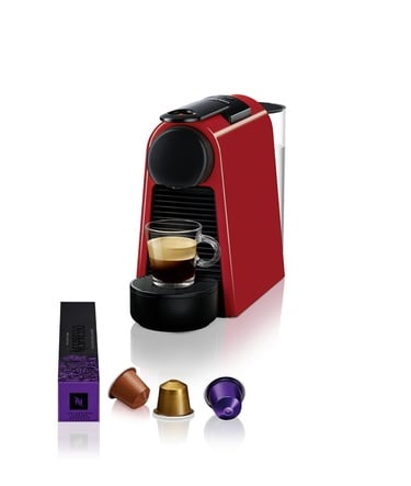  Nespresso D30 Essenza Mini Espresso Kahve Makinesi,Kırmızı