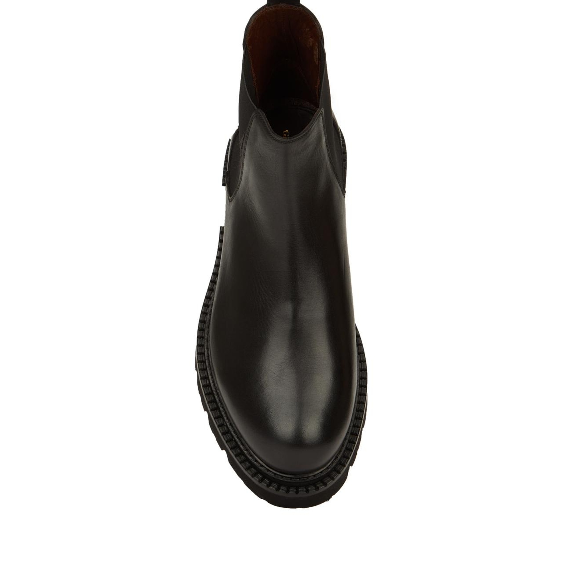 George Hogg Erkek Siyah Deri Chelsea Bot