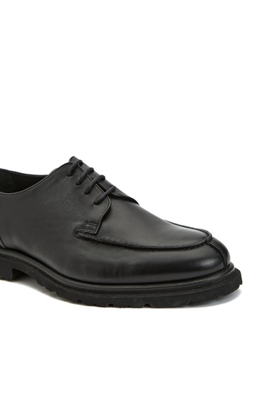  Network Kadın Siyah Süet Deri Topuklu Ayakkabı