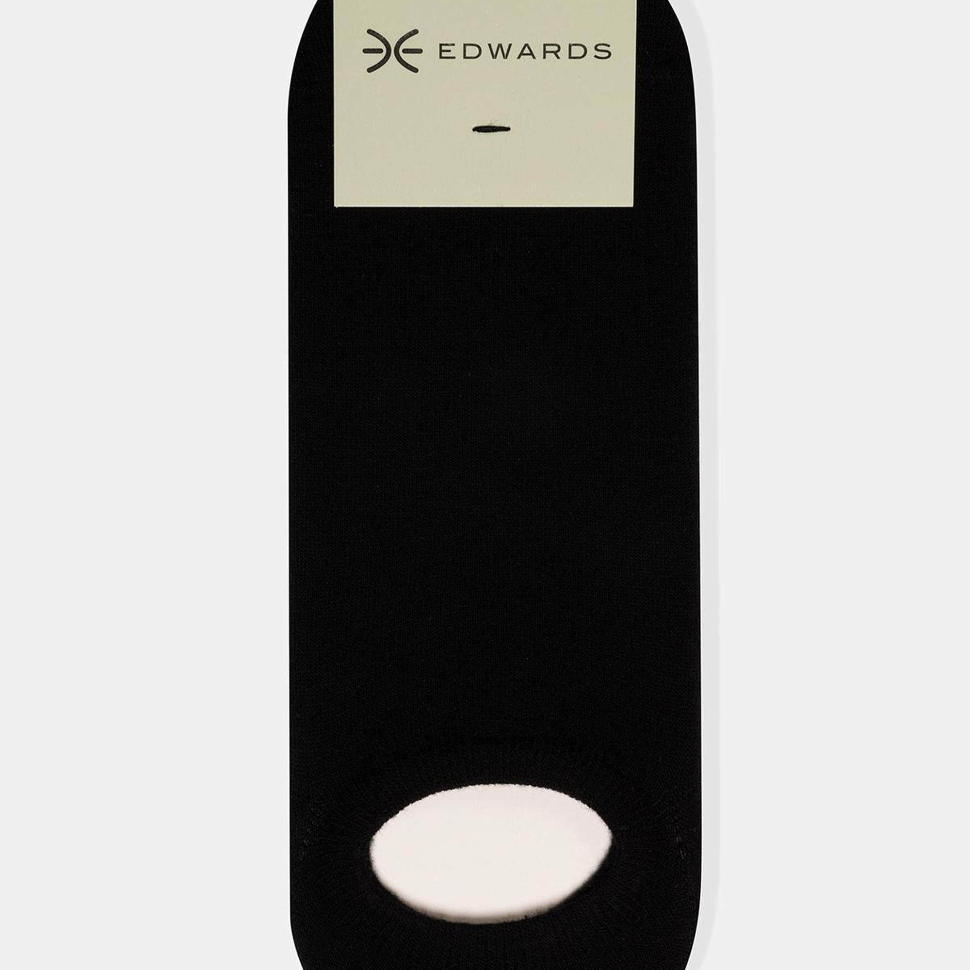 Erkek Siyah Pamuklu Sneaker Çorap