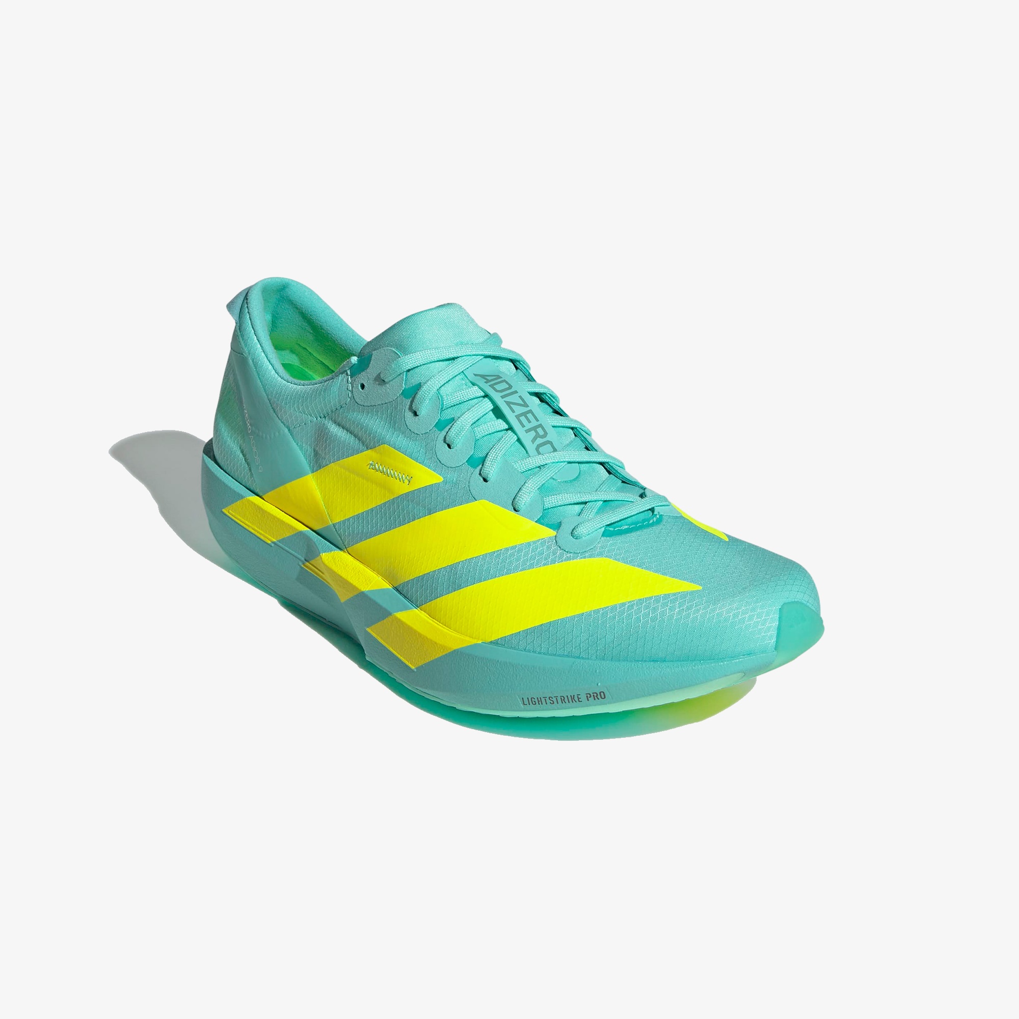 adidas Adizero Adios 9 Erkek Mavi Koşu Ayakkabısı