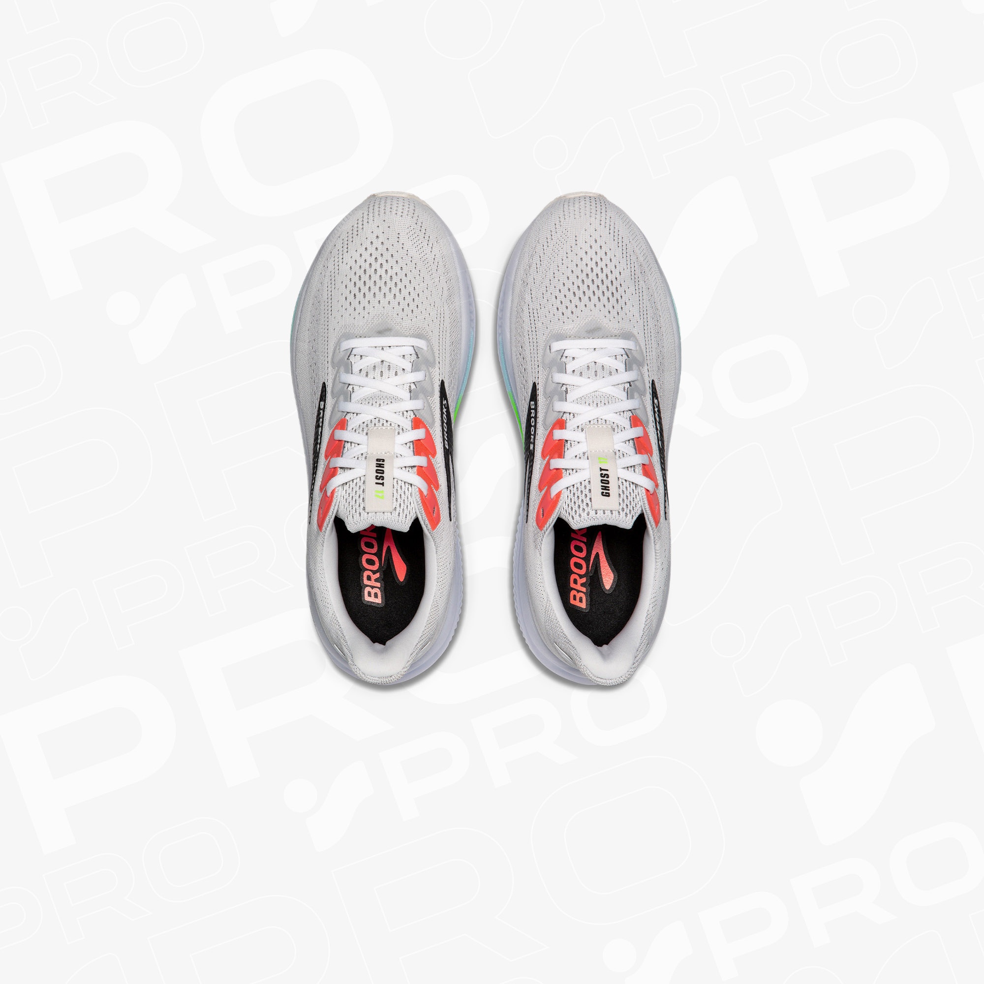 Brooks Ghost 17 Erkek Beyaz Koşu Ayakkabısı
