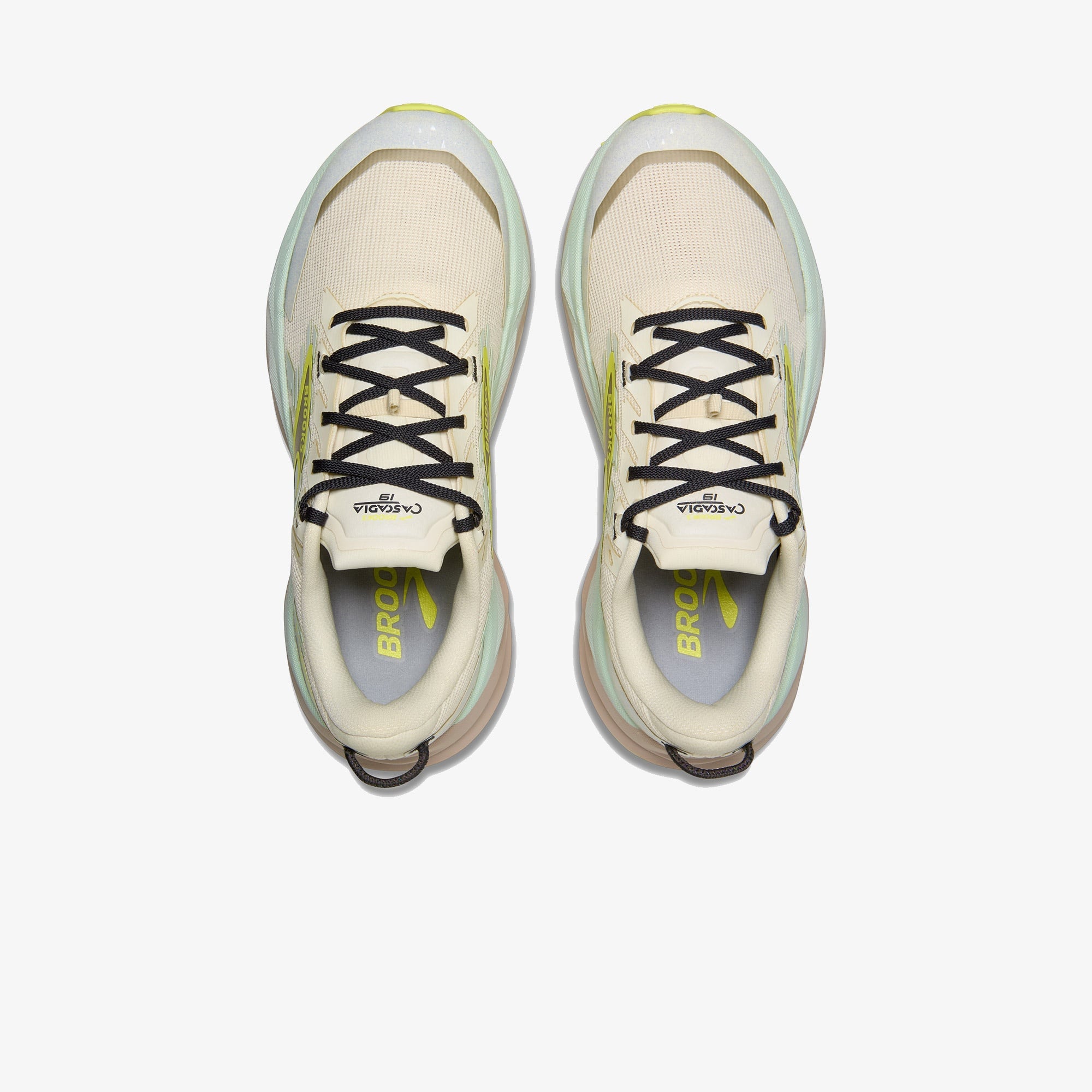 Brooks Cascadia 19 Kadın Bej Koşu Ayakkabısı