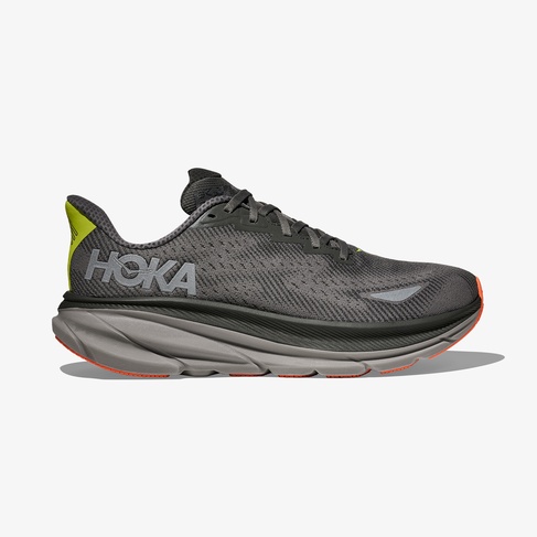  Hoka Clifton 9 Gore-Tex Erkek Gri Koşu Ayakkabısı