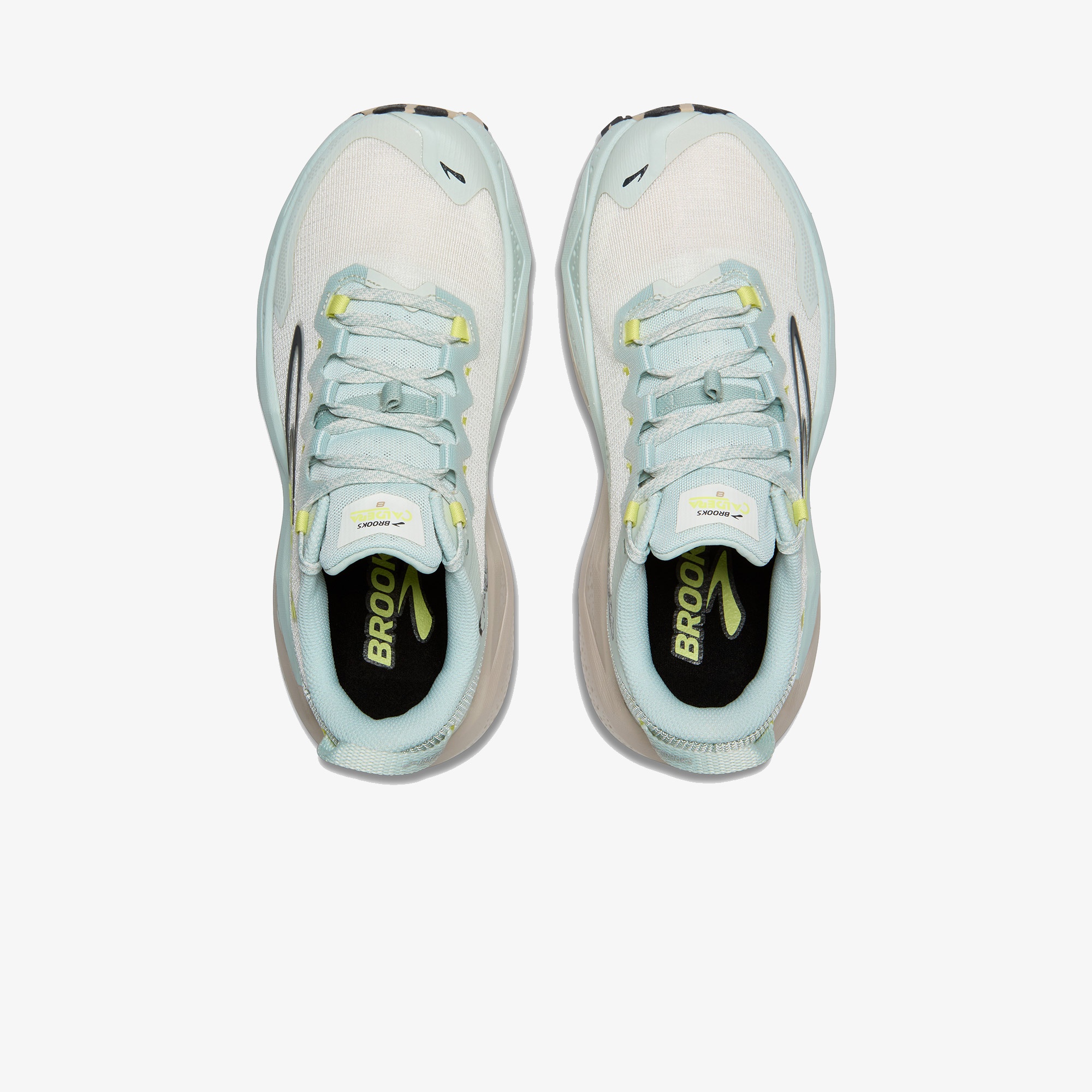 Brooks Caldera 8 Kadın Beyaz Koşu Ayakkabısı