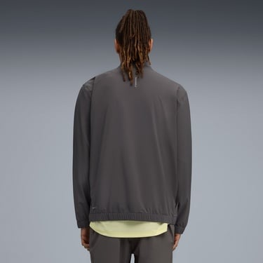  Puma Run Velocity Woven Erkek Gri Koşu Ceketi