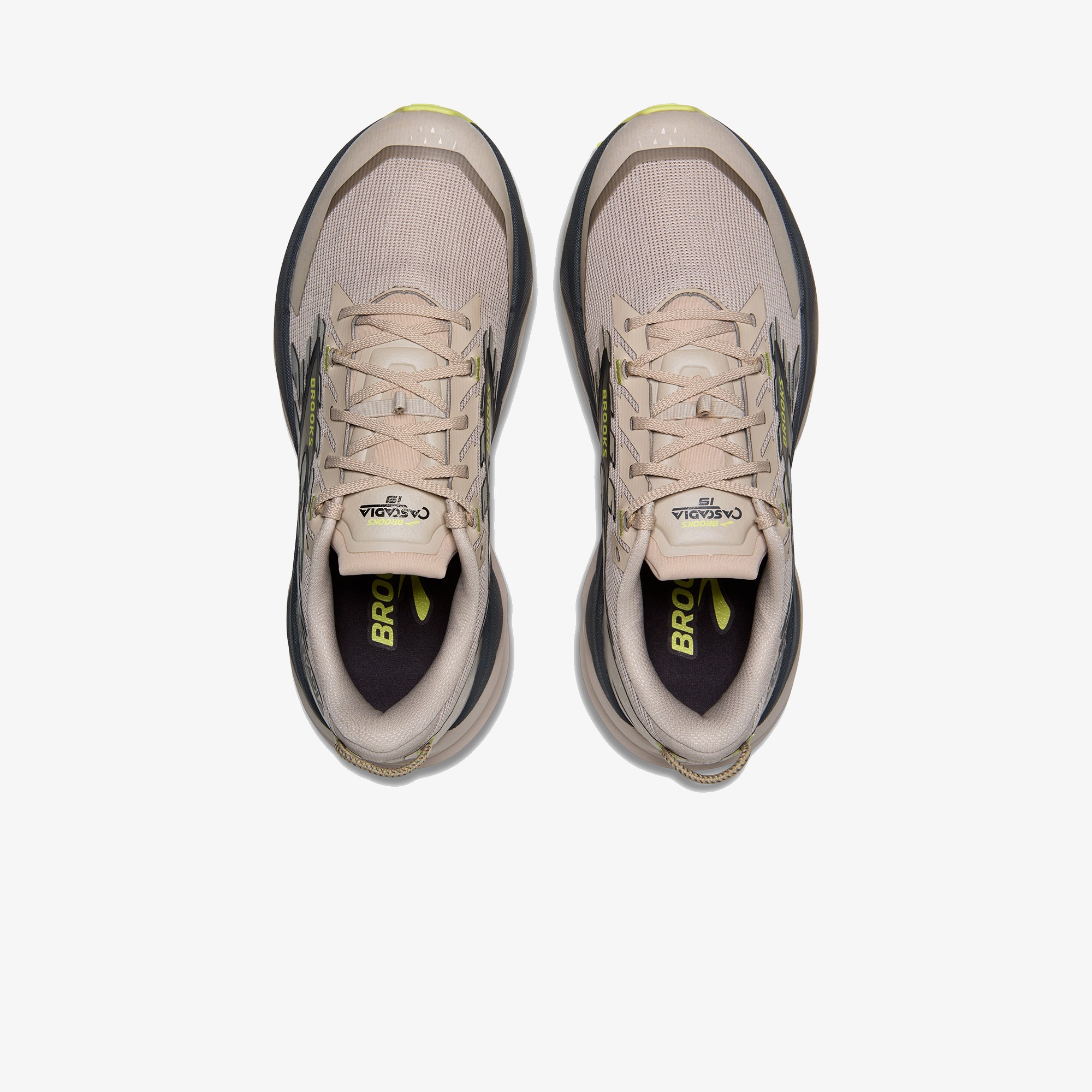Brooks Cascadia 19 Erkek Bej Koşu Ayakkabısı