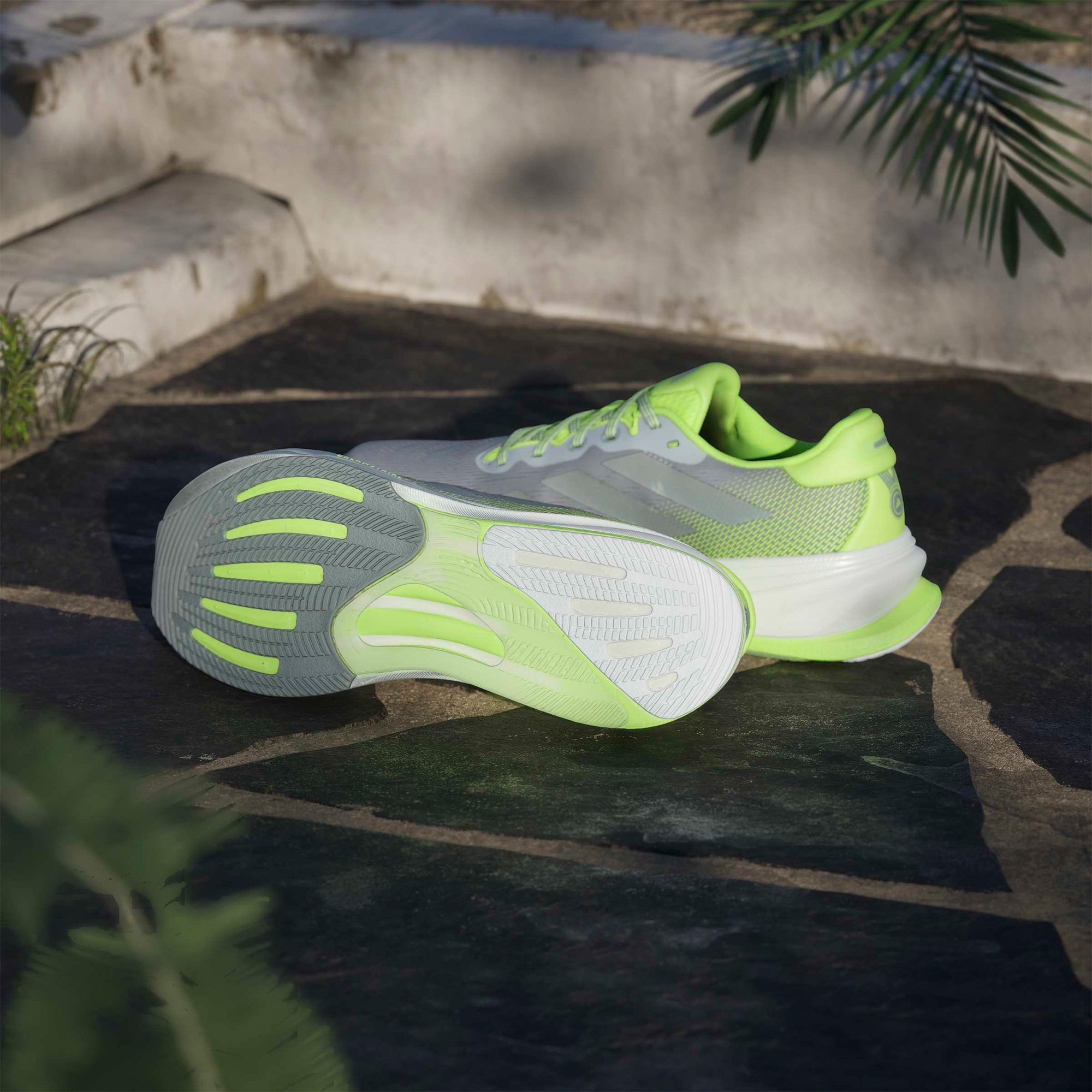 adidas Supernova Rise 2 Erkek Gri Koşu Ayakkabısı