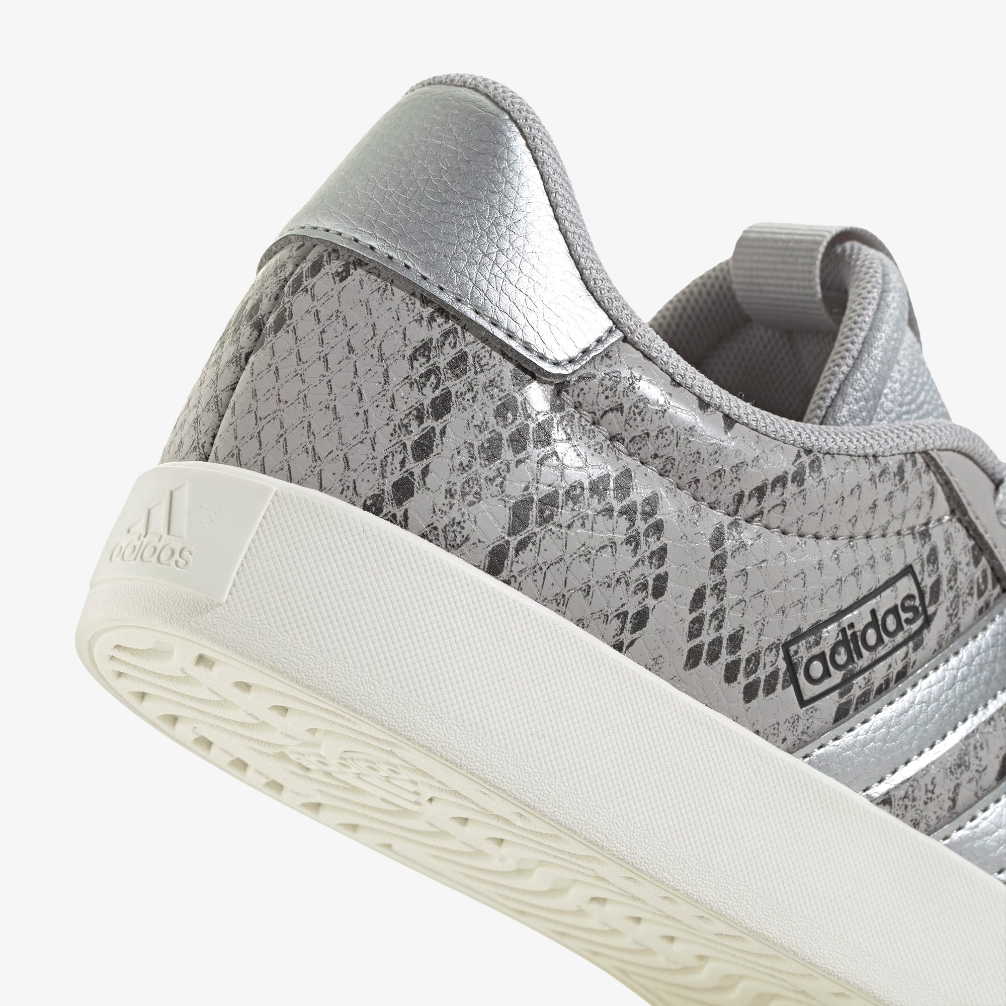 adidas Vl Court 3.0 Kadın Gri Spor Ayakkabı