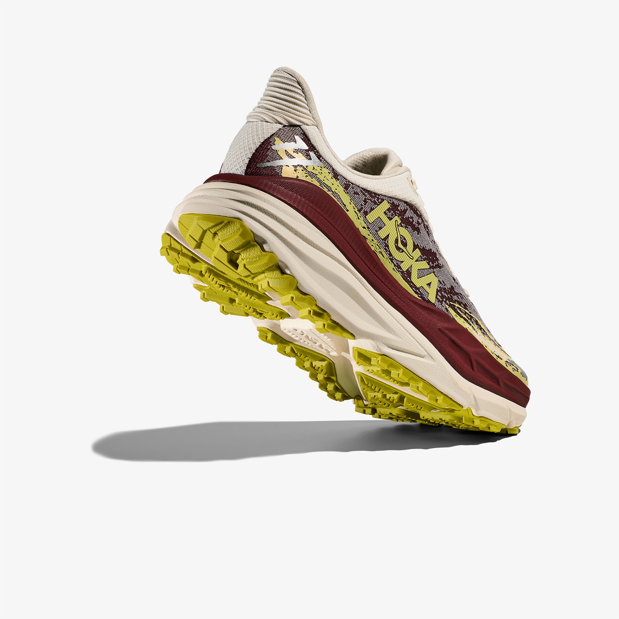 Hoka Stinson 7 Kadın Krem Koşu Ayakkabısı