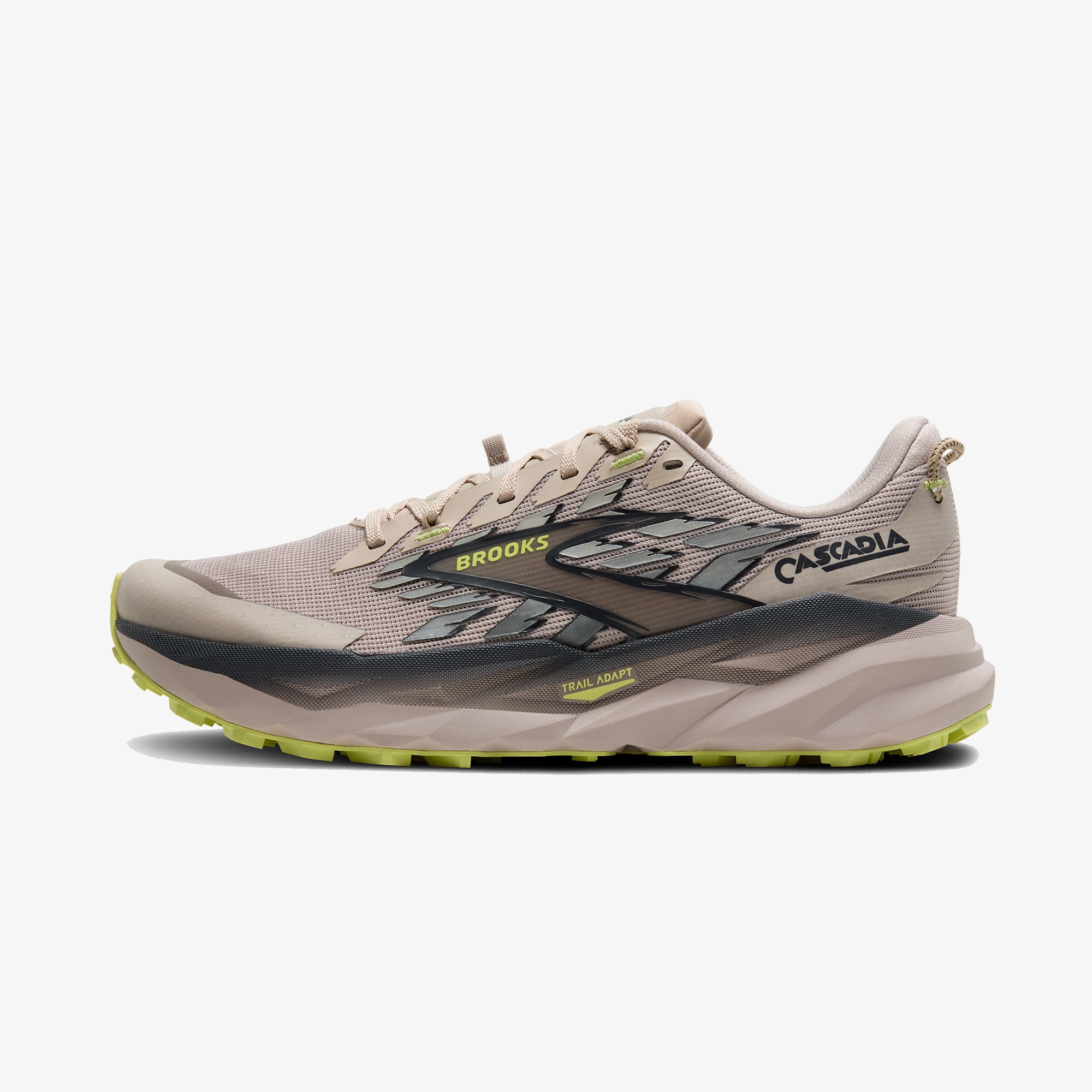 Brooks Cascadia 19 Erkek Bej Koşu Ayakkabısı