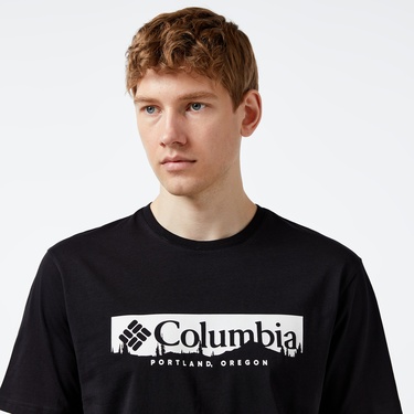  Columbia CSC Box Erkek Siyah Günlük T-Shirt