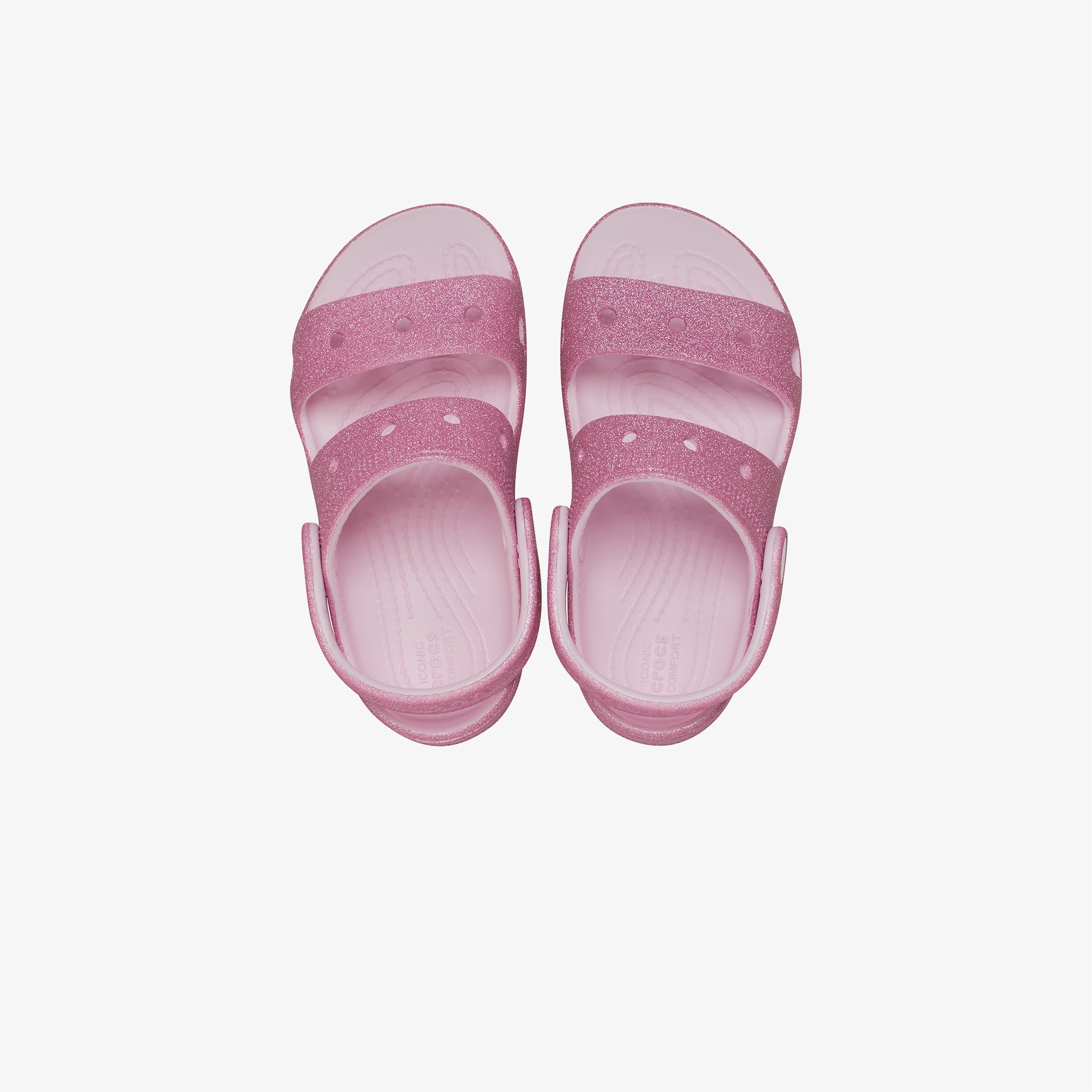 Crocs Classic Glitter Çocuk Pembe Sandalet