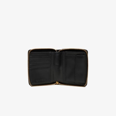  Calvin Klein Hardware Square Zip Around Kadın Siyah Cüzdan