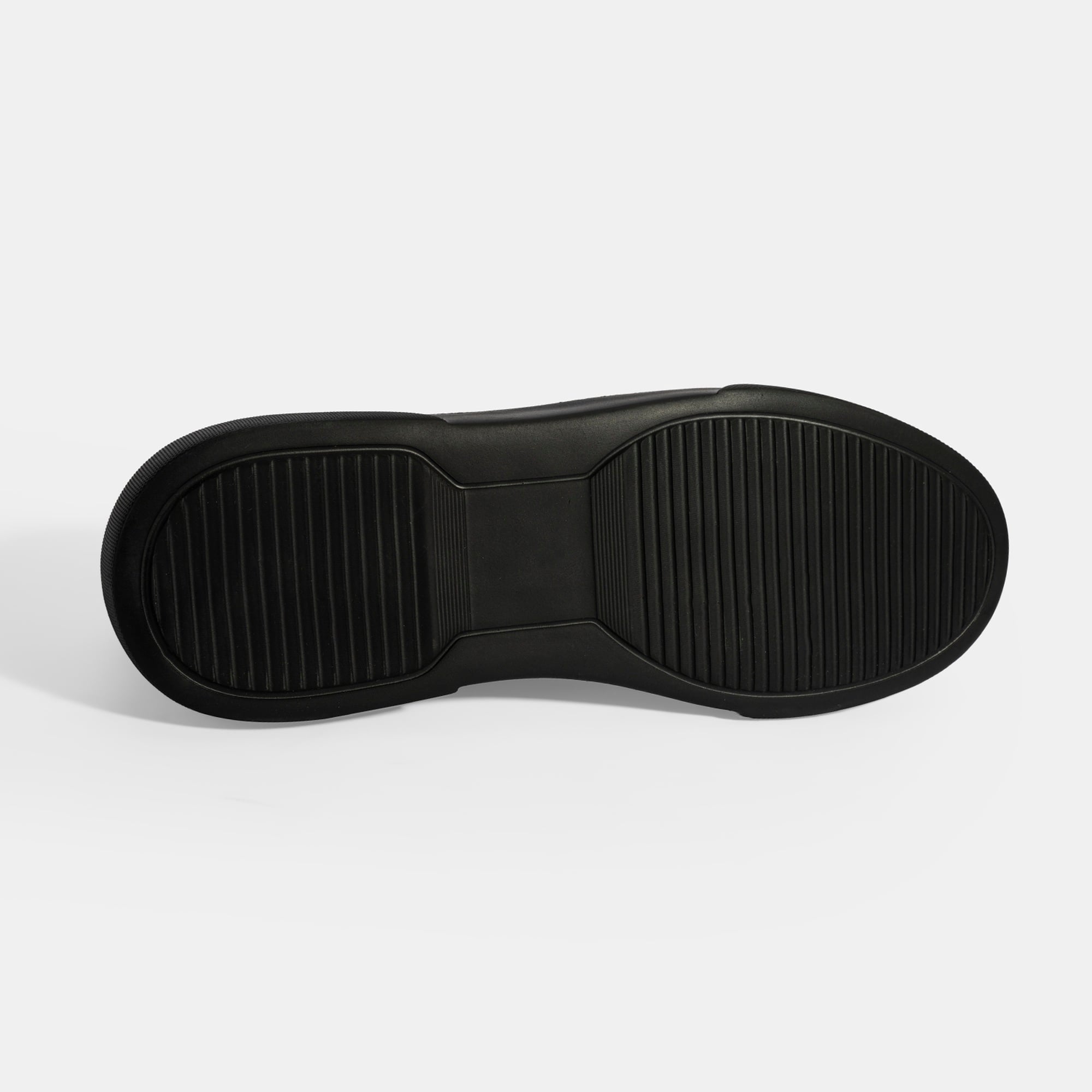 Erkek Siyah Bağcıklı Deri Günlük Ayakkabı