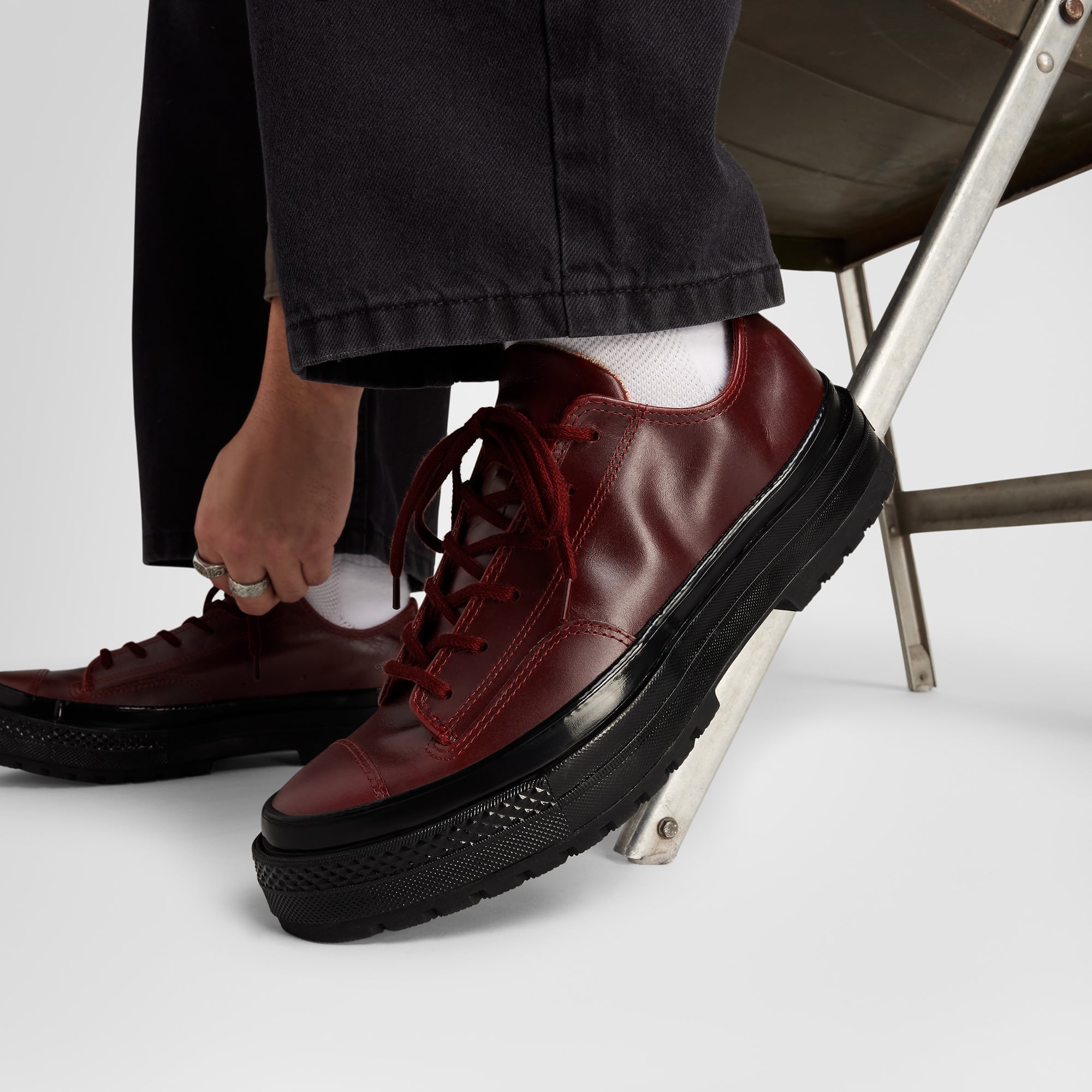 Converse Converse Chuck 70 National Unisex Bordo Sneaker | FashFed Bordo - 9. görsel