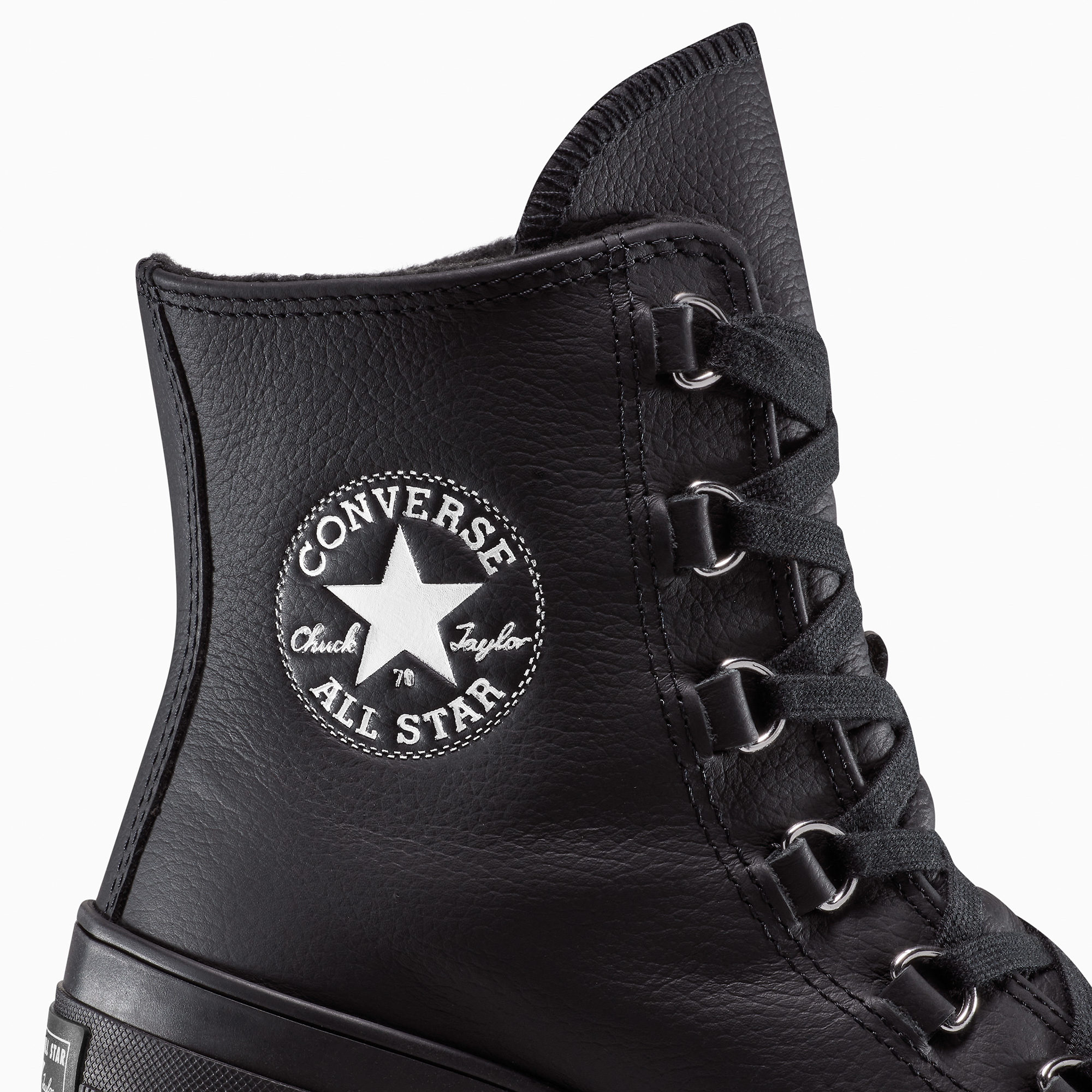 Converse Converse Chuck 70 De Luxe Heel Kadın Siyah Sneaker FashFed'de! Siyah - 10. görsel