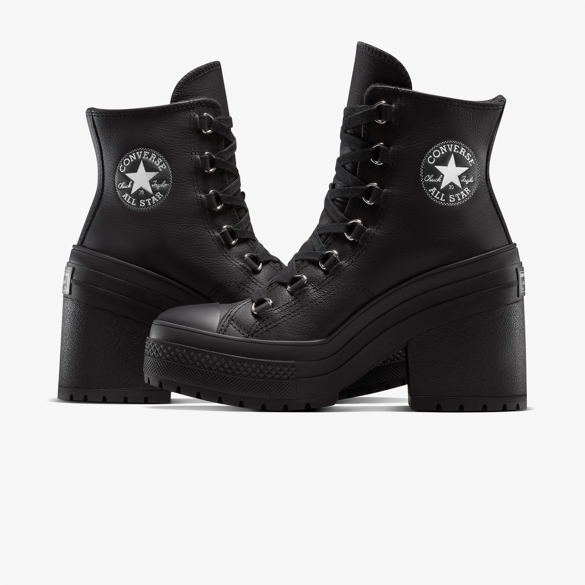 Converse Converse Chuck 70 De Luxe Heel Kadın Siyah Sneaker FashFed'de! Siyah - 7. görsel