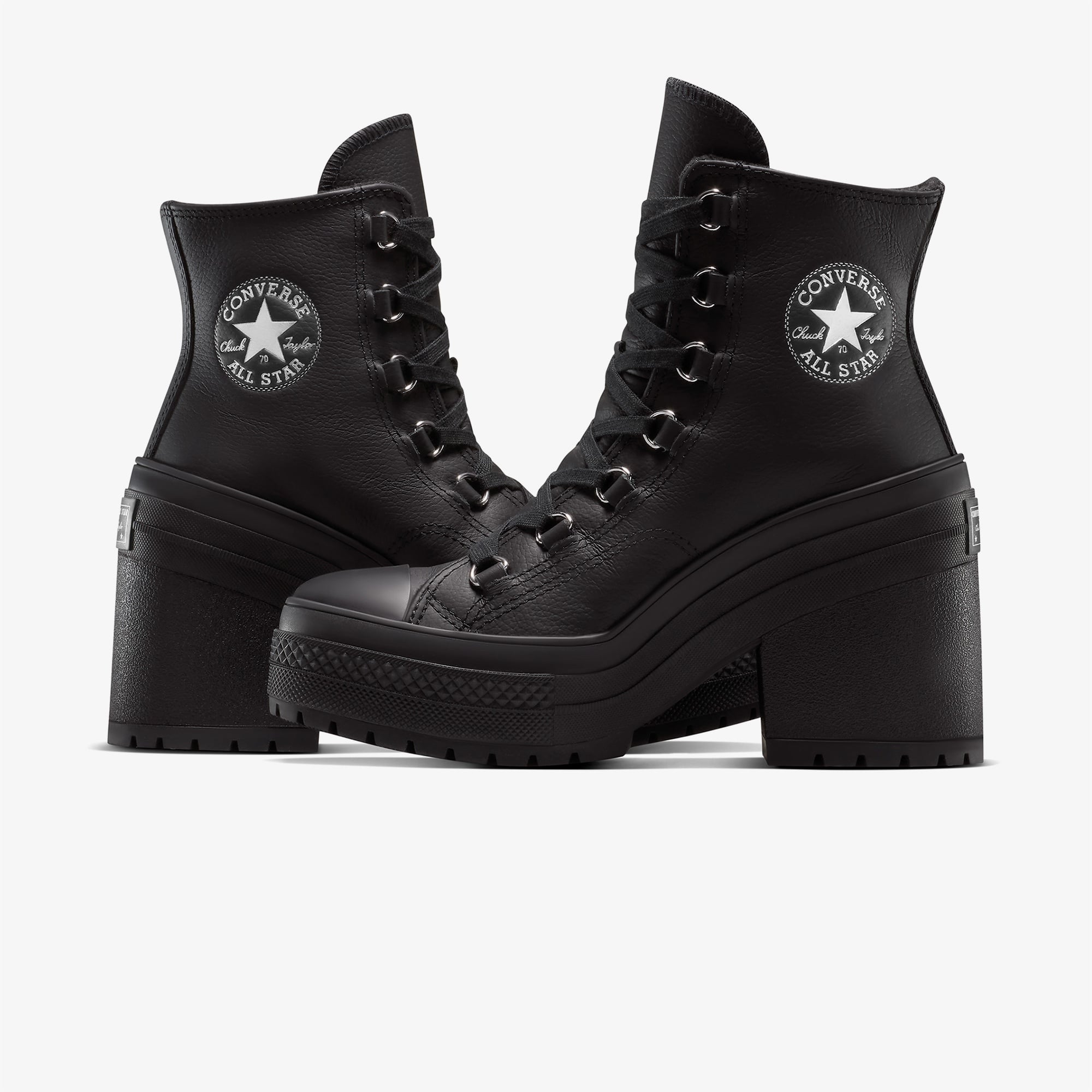 Converse Chuck 70 De Luxe Heel Kadın Siyah Sneaker