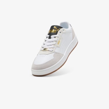  Puma Court Classic Lux Sd Erkek Beyaz Spor Ayakkabı