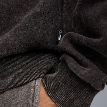  Puma Hoopocalypse Crew Erkek Siyah Basketbol Sweatshirt