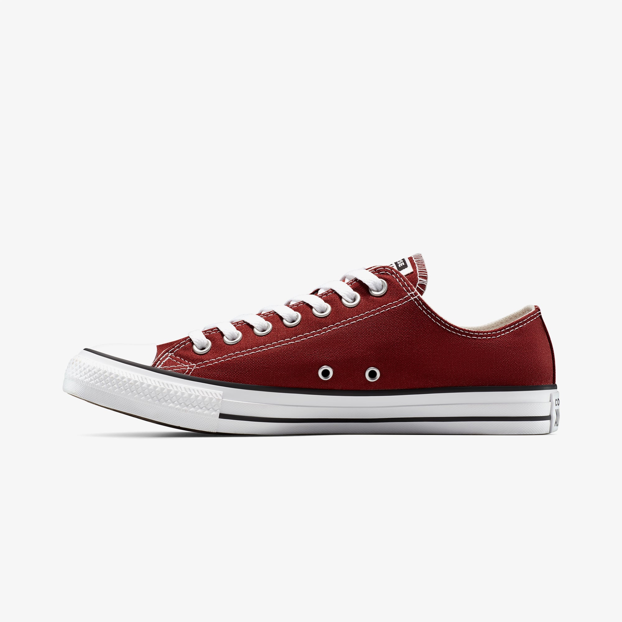 Converse Converse Bordo Chuck Taylor All Star Unisex Kiremit Rengi Sneaker | FashFed Bordo - 5. görsel