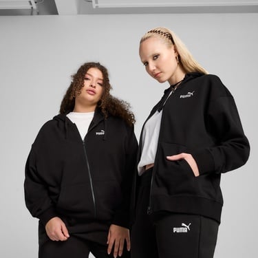  Puma Ess Comfort Full-Zip Kadın Siyah Eşofman Üstü