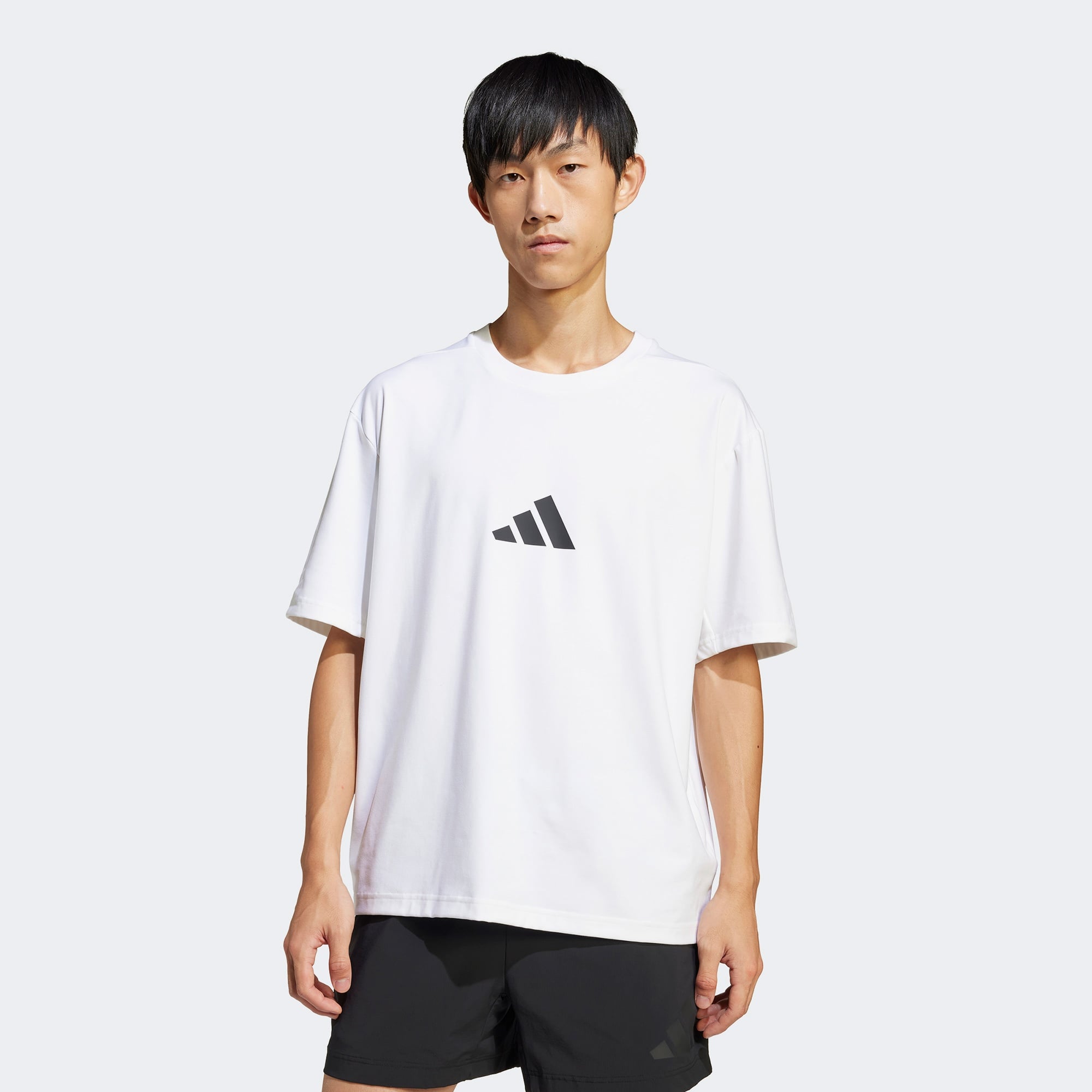 adidas Z.N.E. Loose Fit Erkek Beyaz T-Shirt