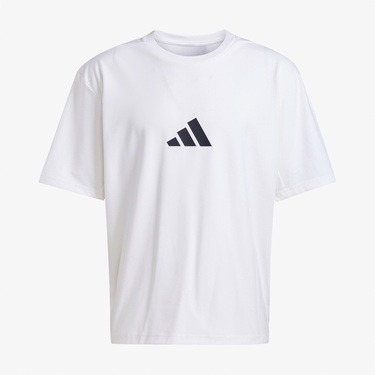  adidas Z.N.E. Loose Fit Erkek Beyaz T-Shirt