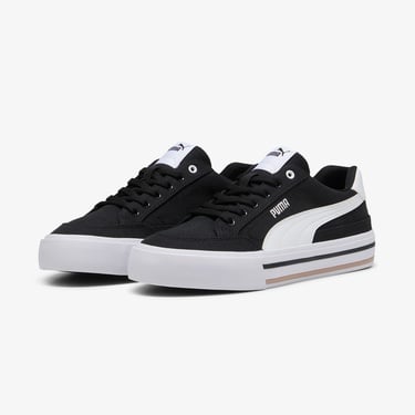  Puma Court Classic Vulc Fs Erkek Siyah Spor Ayakkabı
