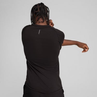  Puma Run Velocity Tri-Blend Erkek Siyah Koşu T-Shirt