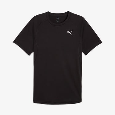  Puma Run Velocity Tri-Blend Erkek Siyah Koşu T-Shirt