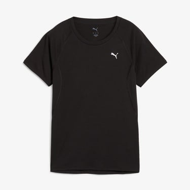  Puma Run Velocity Tri-Blend Kadın Siyah Koşu T-Shirt
