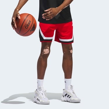  adidas Pro Block Erkek Kırmızı Basketbol Şort