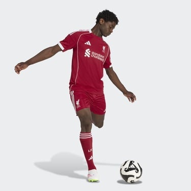  adidas Liverpool Fc 25-26 İç Saha Erkek Kırmızı Futbol Şortu
