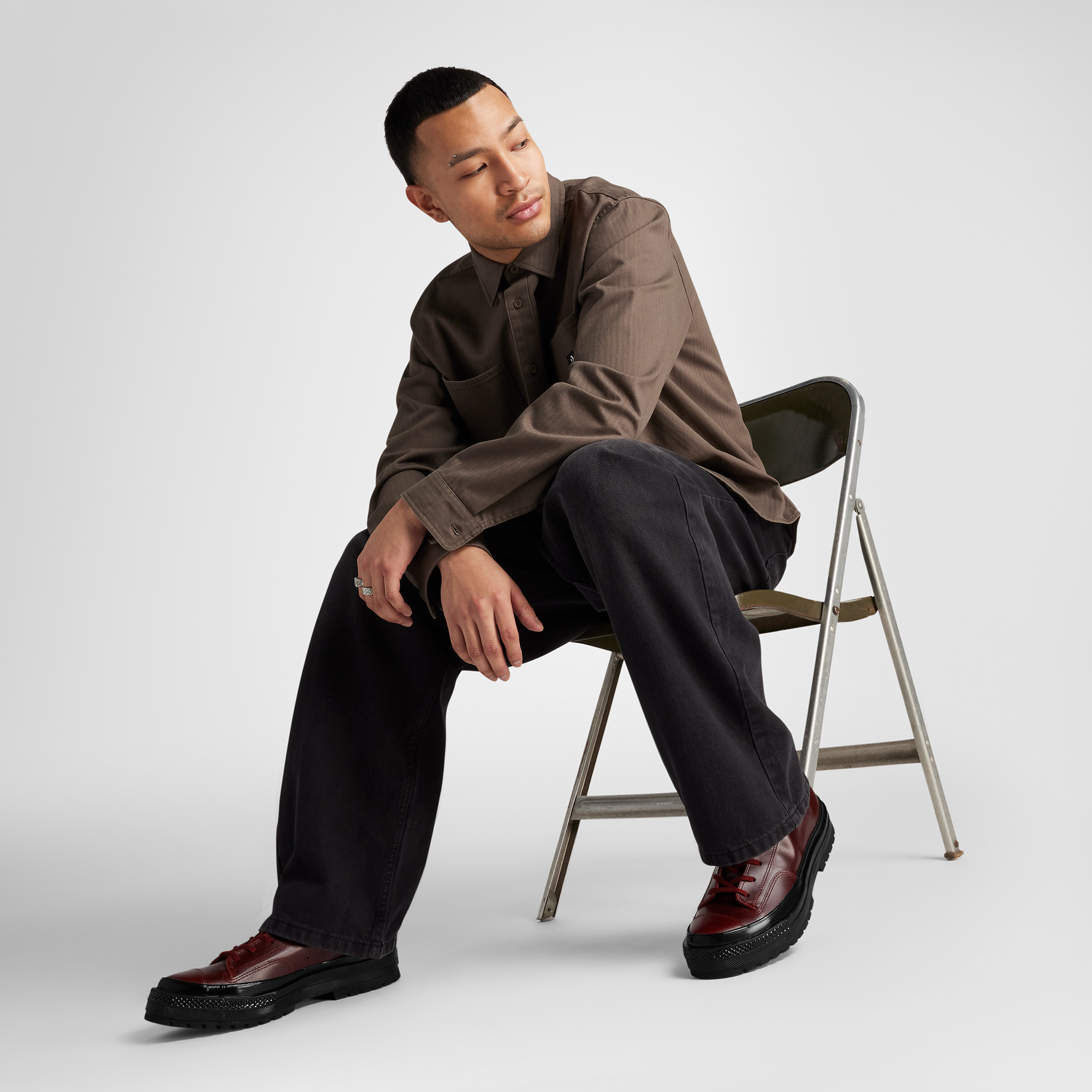 Converse Converse Chuck 70 National Unisex Bordo Sneaker | FashFed Bordo - 8. görsel