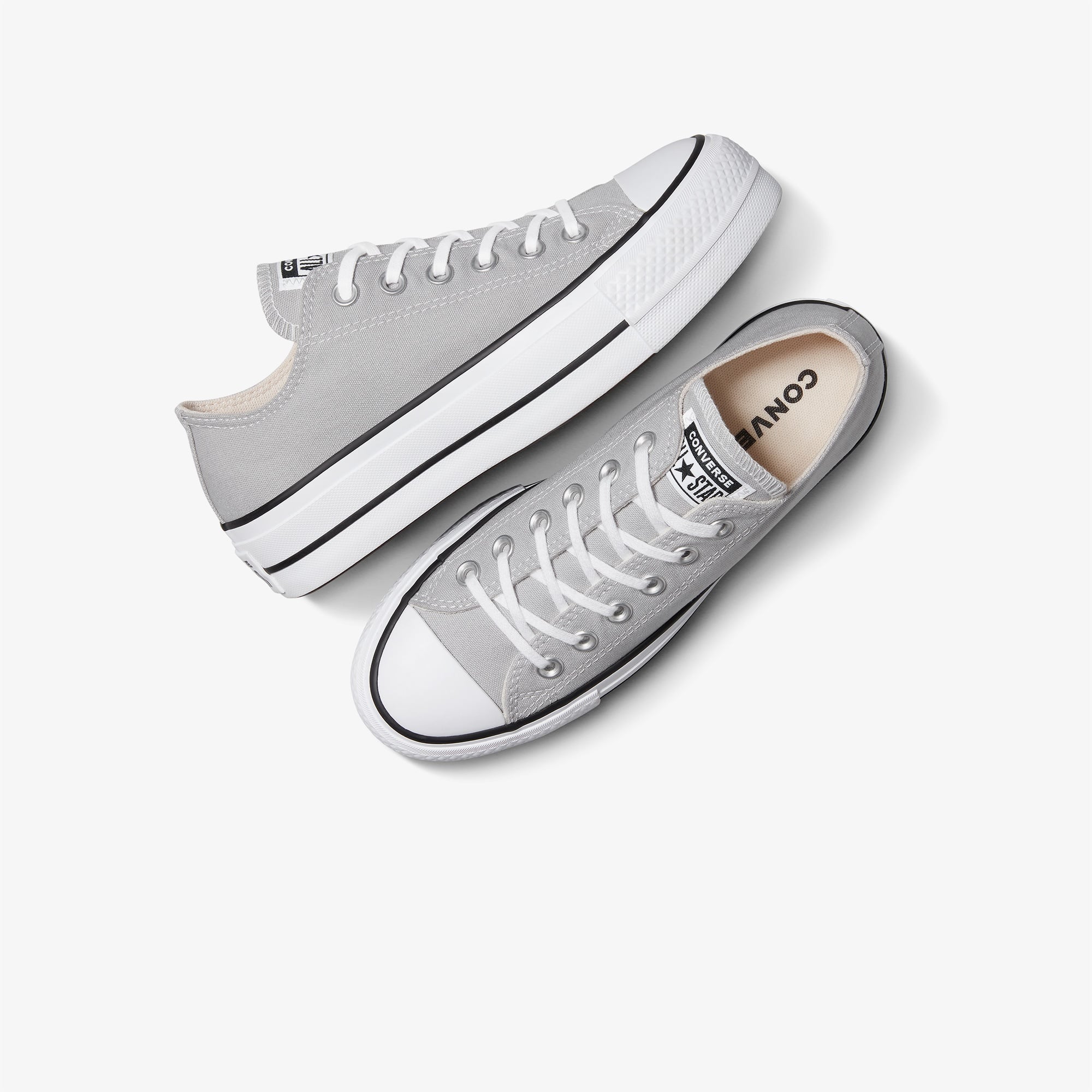 Converse Chuck Taylor All Star Lift Kadın Gri Sneaker
