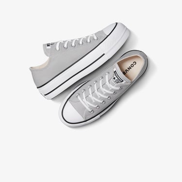  Converse Chuck Taylor All Star Lift Kadın Gri Sneaker