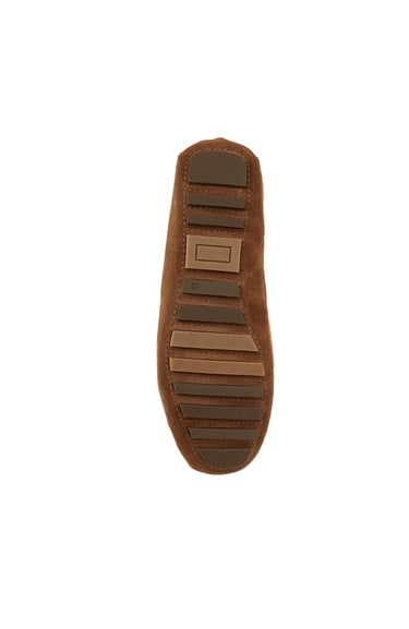  Divarese Erkek Açık Kahverengi Deri Loafer