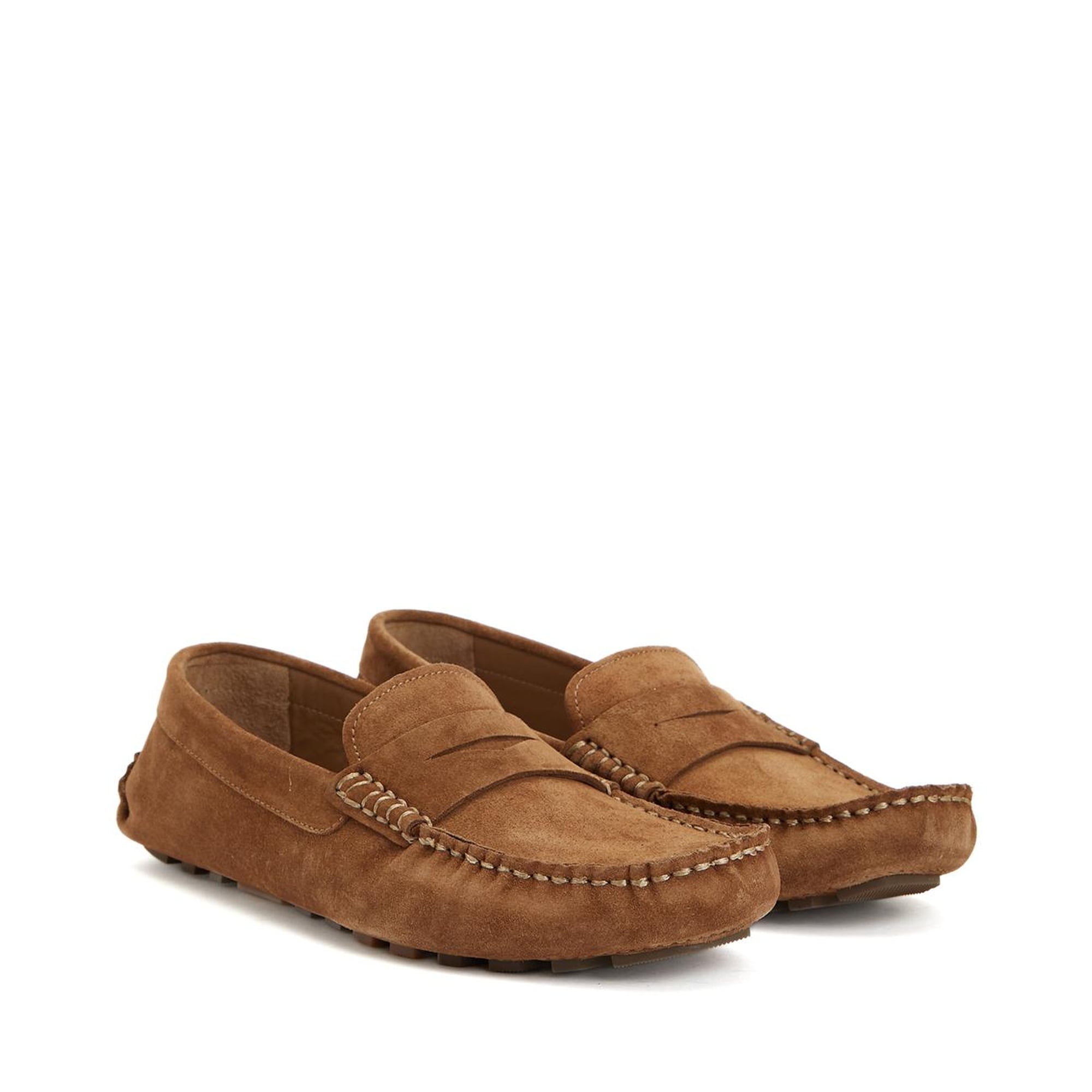 Divarese Erkek Açık Kahverengi Deri Loafer