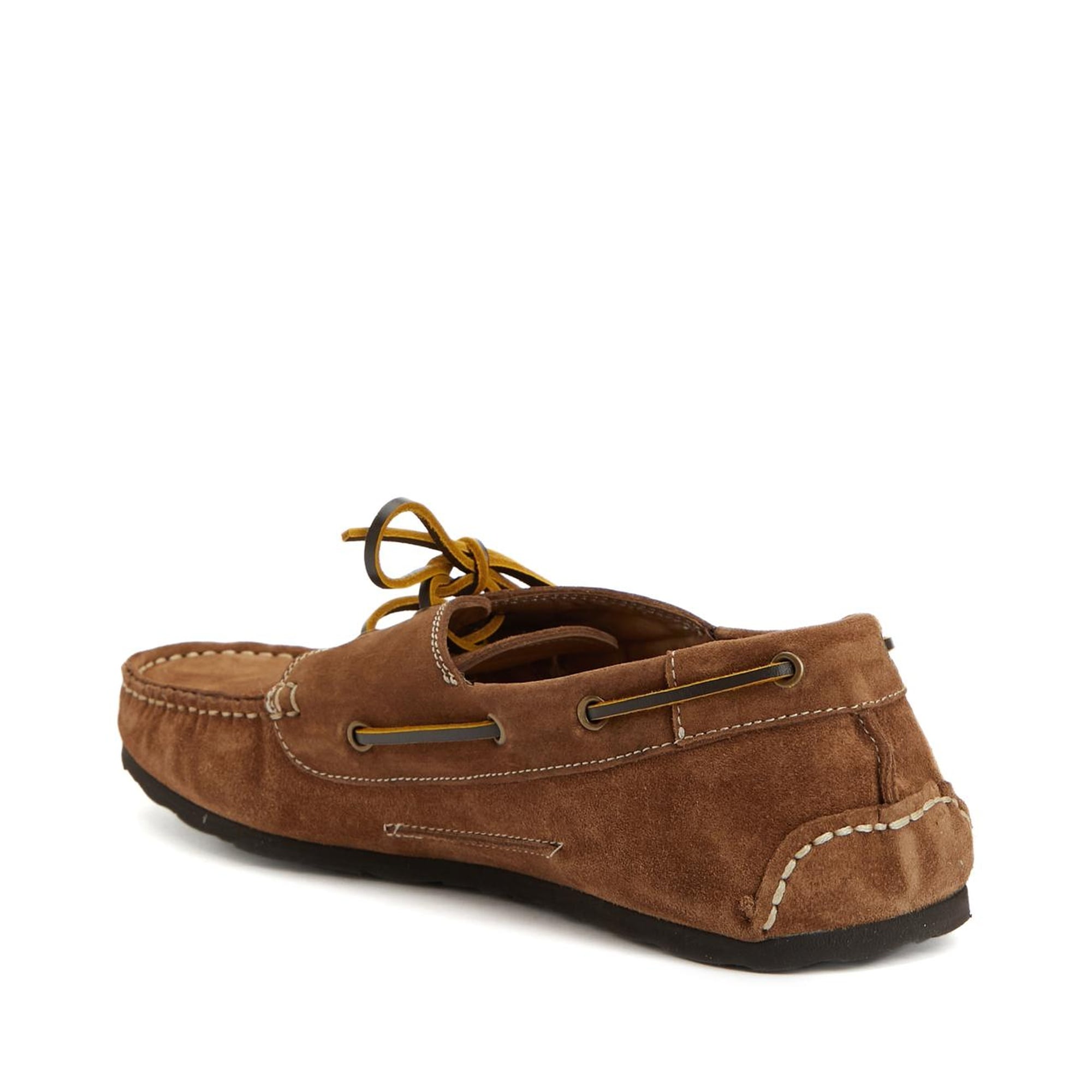 George Hogg Erkek Taba Deri Driver Loafer