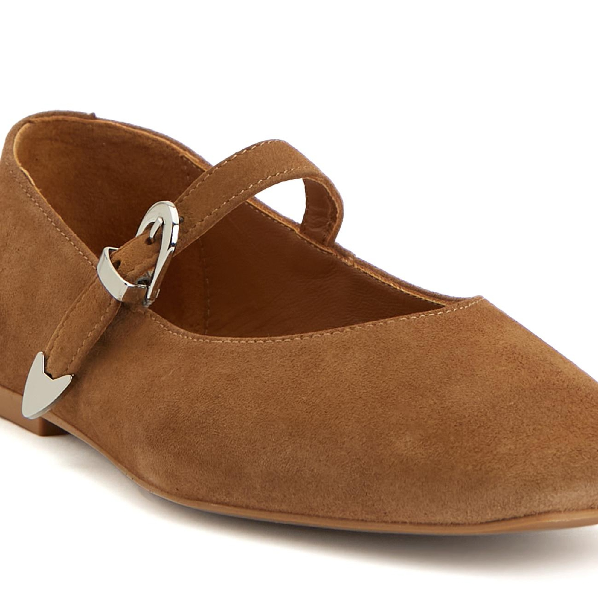 Divarese Kadın Tütün Süet Babet