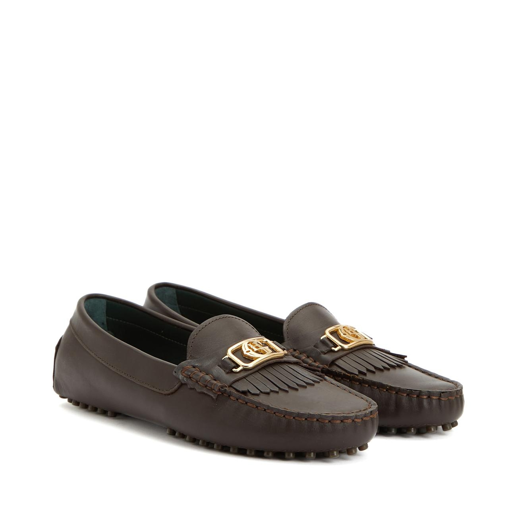 George Hogg Kadın Kahverengi Deri Loafer