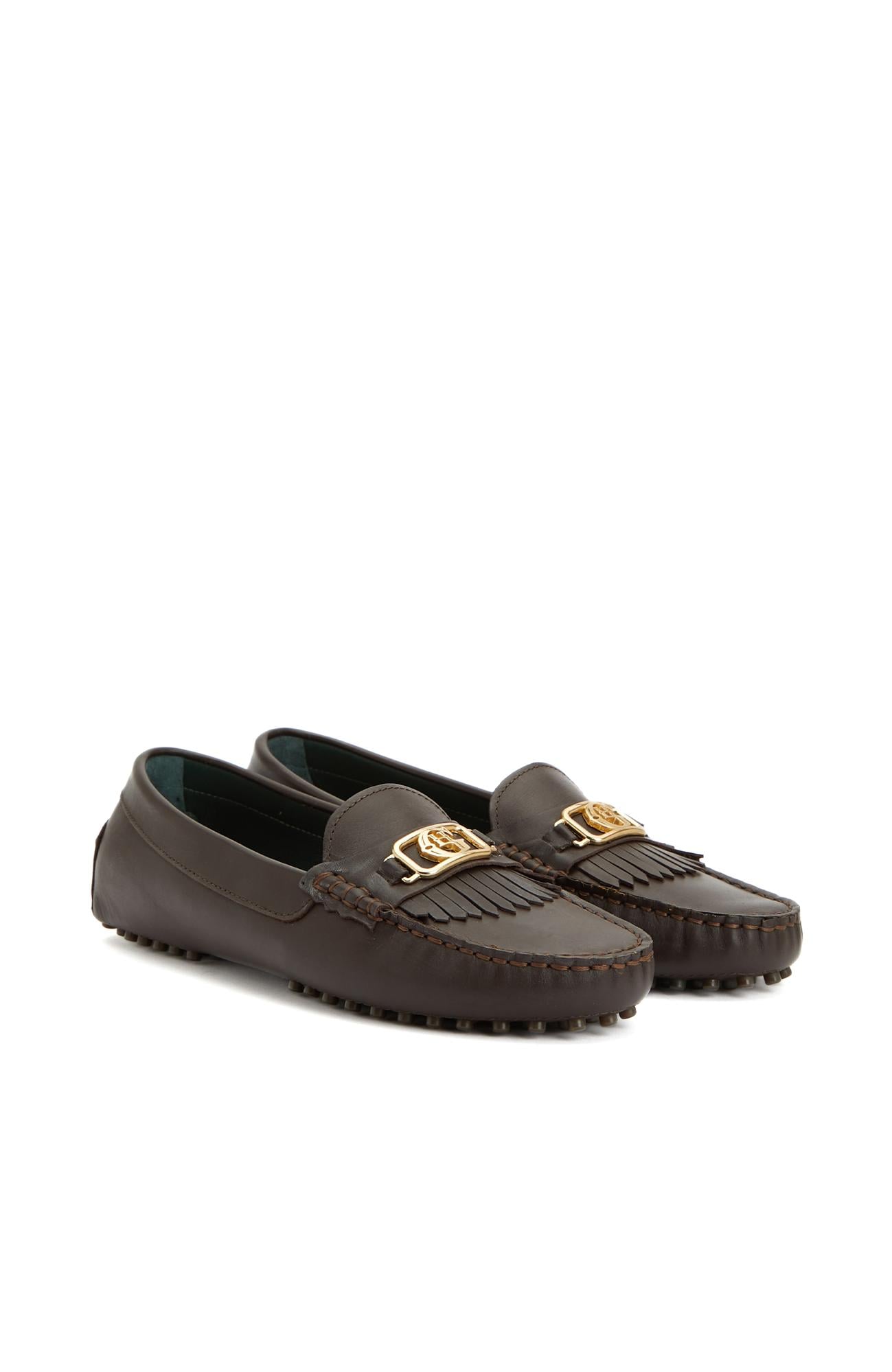  George Hogg Kadın Kahverengi Deri Loafer