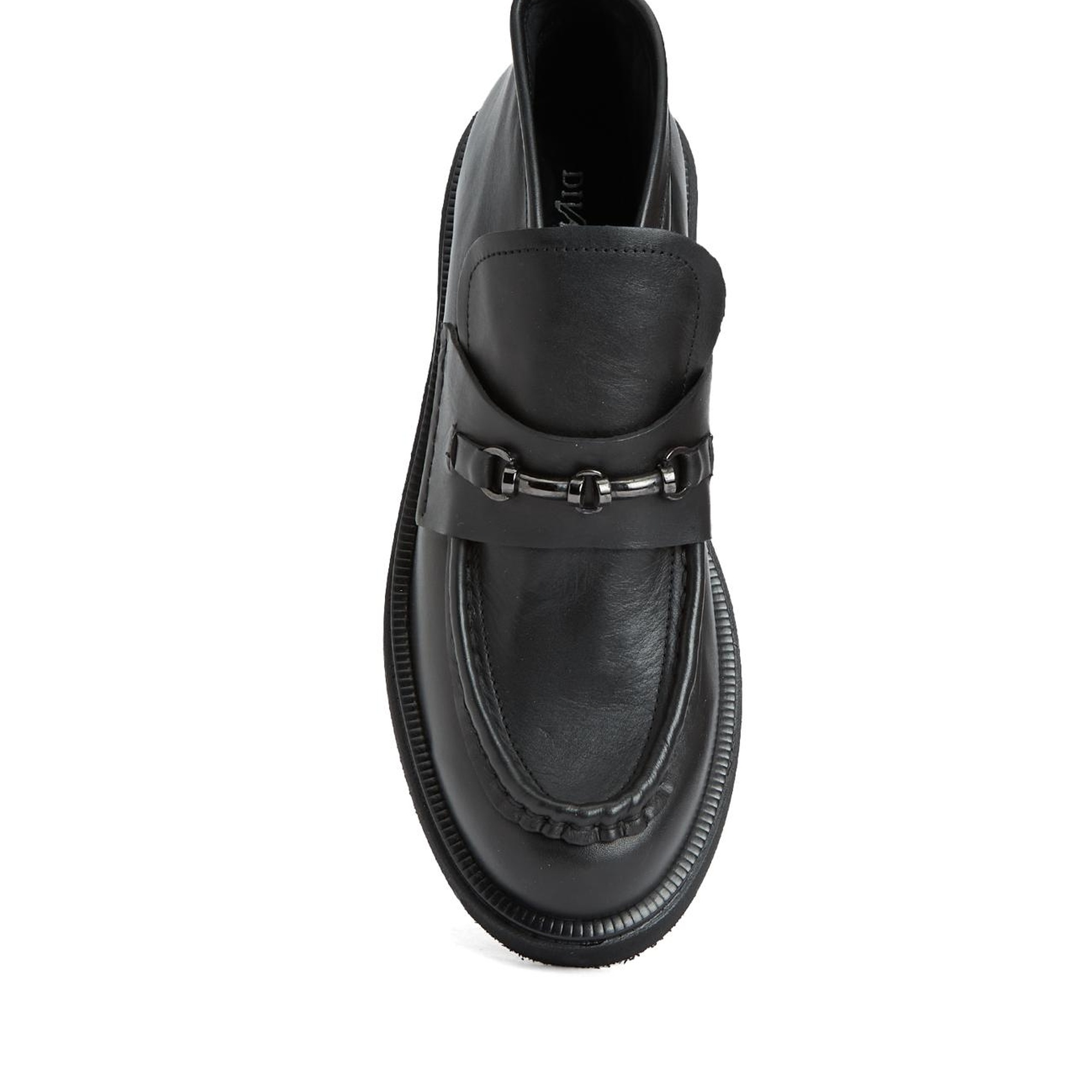 Divarese Kadın Siyah Deri Bot