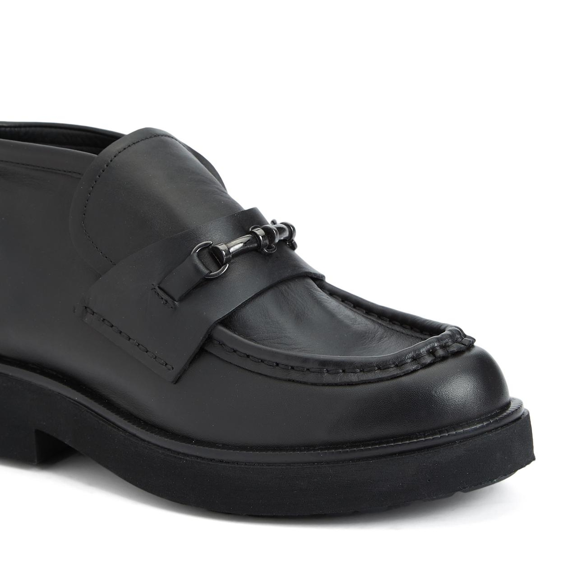 Divarese Kadın Siyah Deri Bot