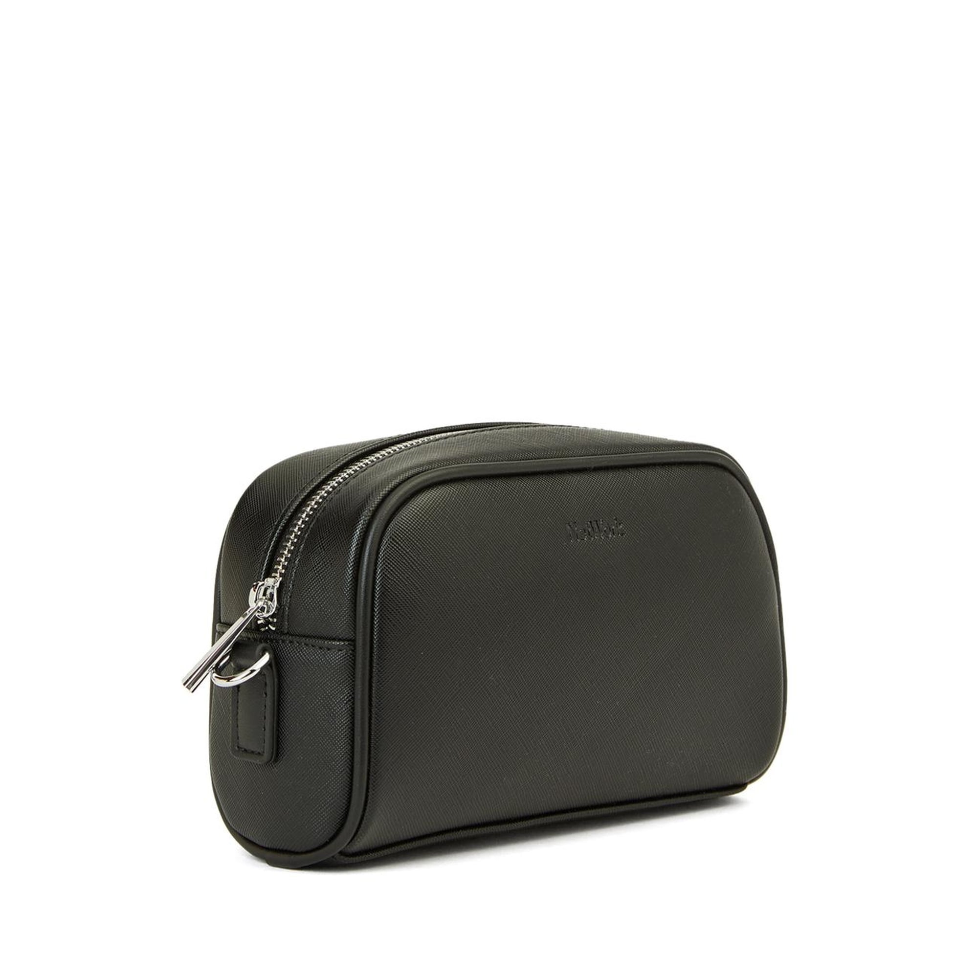 Network Erkek Siyah Suni Deri Kozmetik Çantası